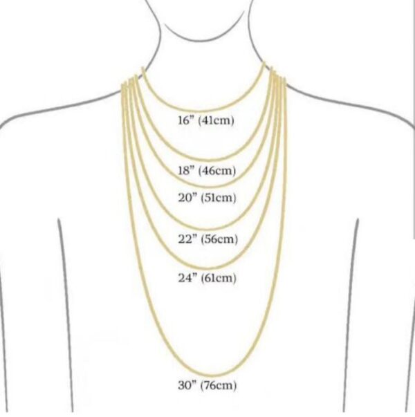 Kundan pandent chain/Deferent size - Image 4